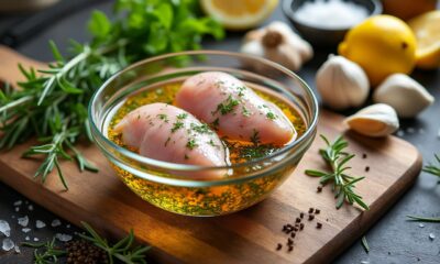 découvrez nos astuces simples pour préparer une marinade parfaite qui rendra vos cuisses de poulet tendres et savoureuses à chaque cuisson.