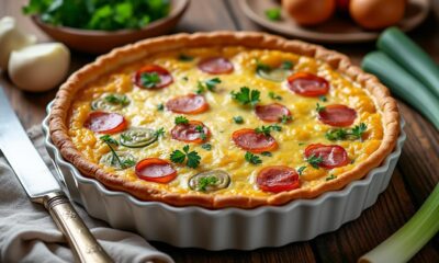 découvrez la recette classique de la quiche jambon poireaux, accompagnée de conseils simples pour préparer un plat réconfortant, savoureux et facile à réaliser.