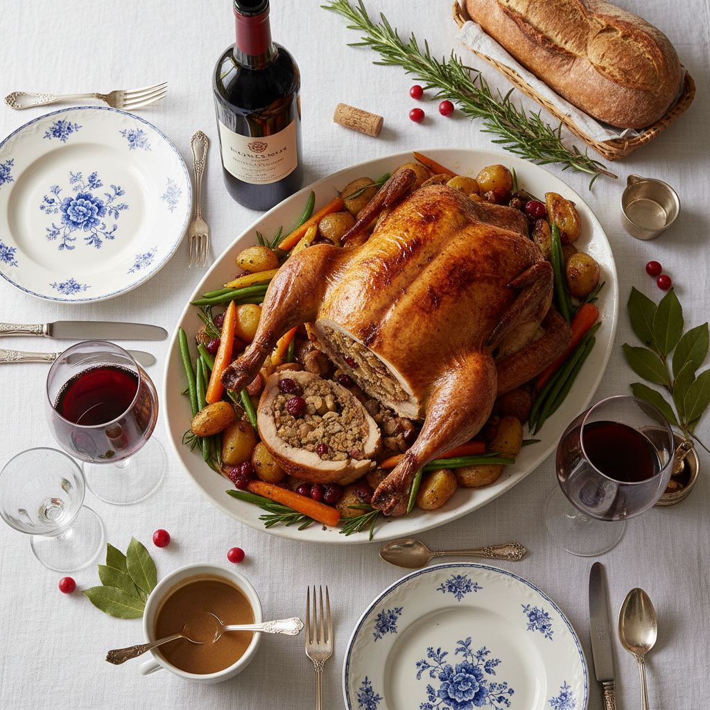 découvrez notre recette traditionnelle du chapon farci, parfaite pour réussir vos fêtes avec un plat savoureux et convivial.