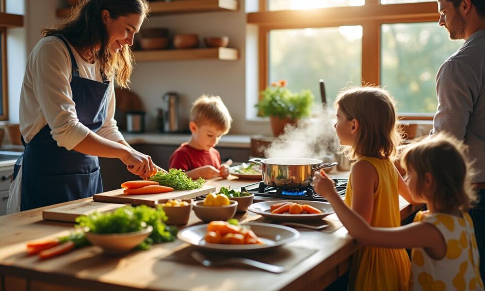 découvrez des astuces simples et rapides pour préparer un repas du soir familial savoureux et équilibré, idéal pour gagner du temps tout en régalant toute la famille.
