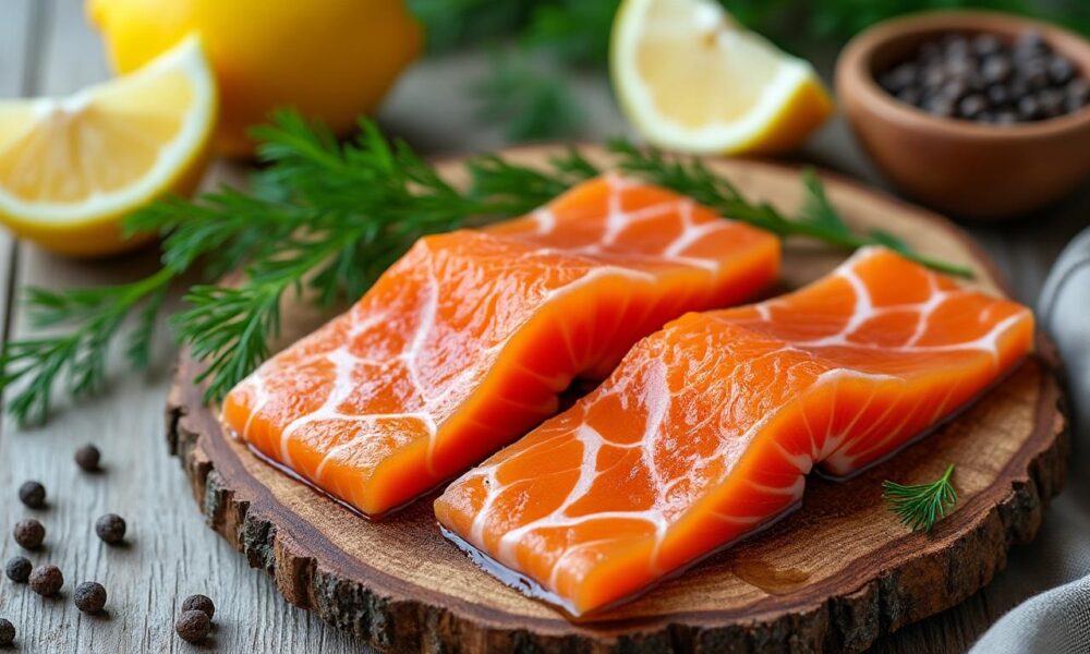 découvrez la recette authentique du saumon gravlax, un saumon mariné à la scandinave fait maison, alliant fraîcheur et saveurs délicates pour un plat élégant et savoureux.