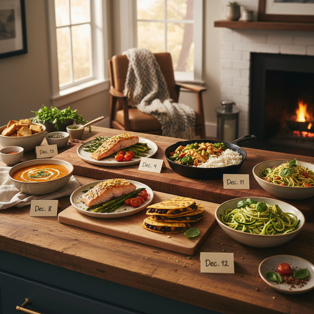 découvrez nos inspirations gourmandes et rapides pour vos dîners de la semaine 50, du 8 au 14 décembre 2025, et régalez-vous en toute simplicité.