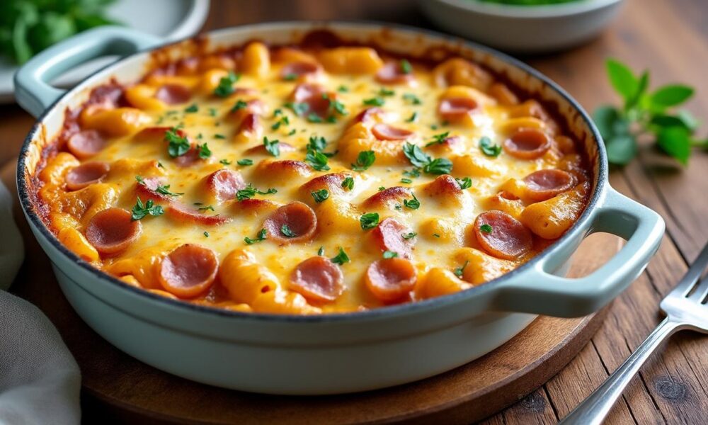 découvrez notre recette facile et rapide de gratin de pâtes au jambon, parfaite pour 2025. un plat savoureux et simple à préparer pour régaler toute la famille.