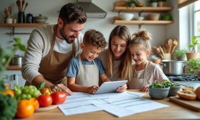 découvrez des menus semaine famille faciles à planifier pour des repas équilibrés et savoureux, simplifiant la vie de toute la famille.