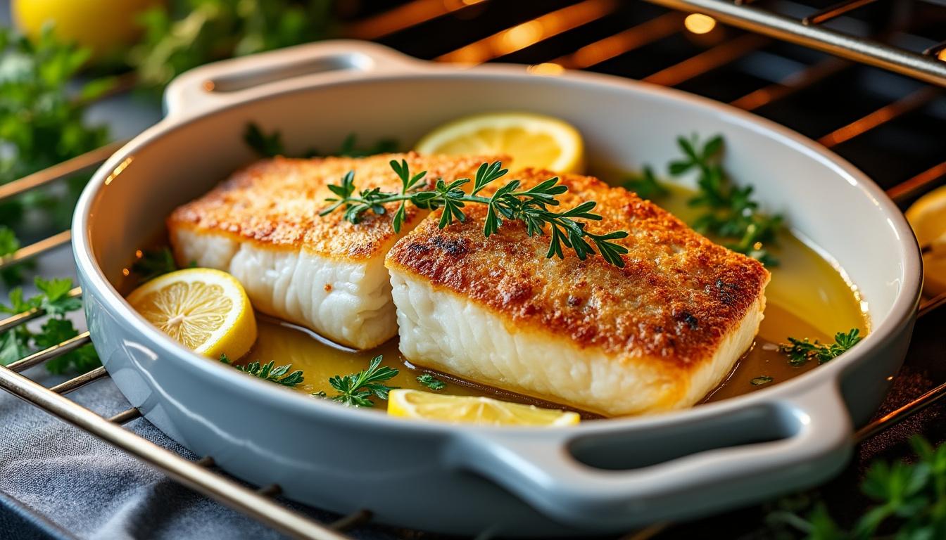 apprenez une méthode simple pour cuire le cabillaud au four et obtenir un poisson tendre et savoureux à chaque fois.