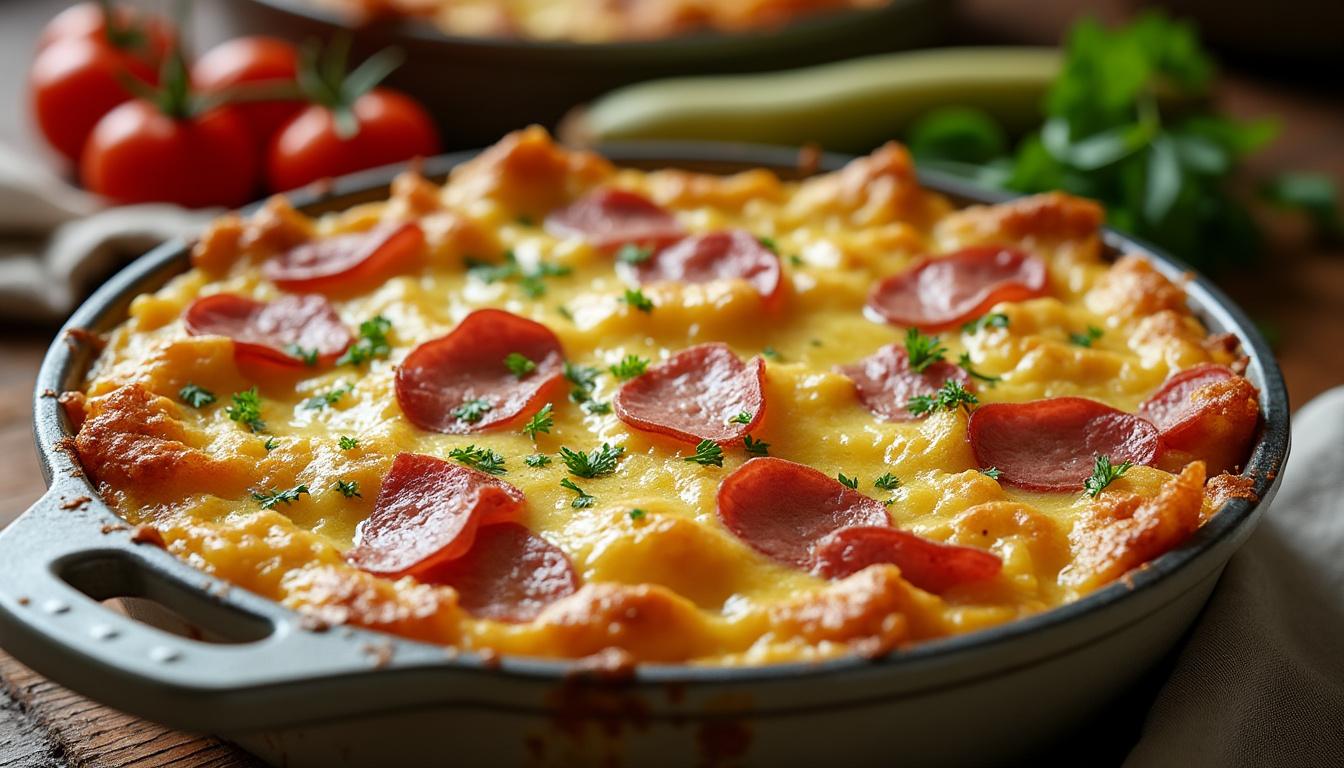 découvrez notre recette de gratin de jambon aux poireaux, un plat familial fondant et savoureux, idéal pour régaler petits et grands autour de la table.