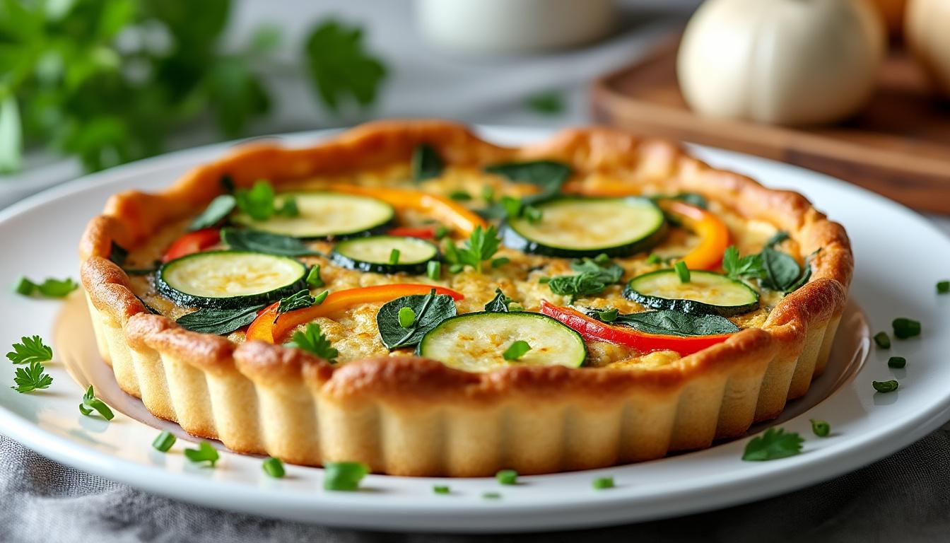 découvrez une recette légère et rapide de quiche aux légumes sans pâte, parfaite pour un repas sain en 2025. facile à préparer, elle allie saveurs et simplicité pour toutes les occasions.
