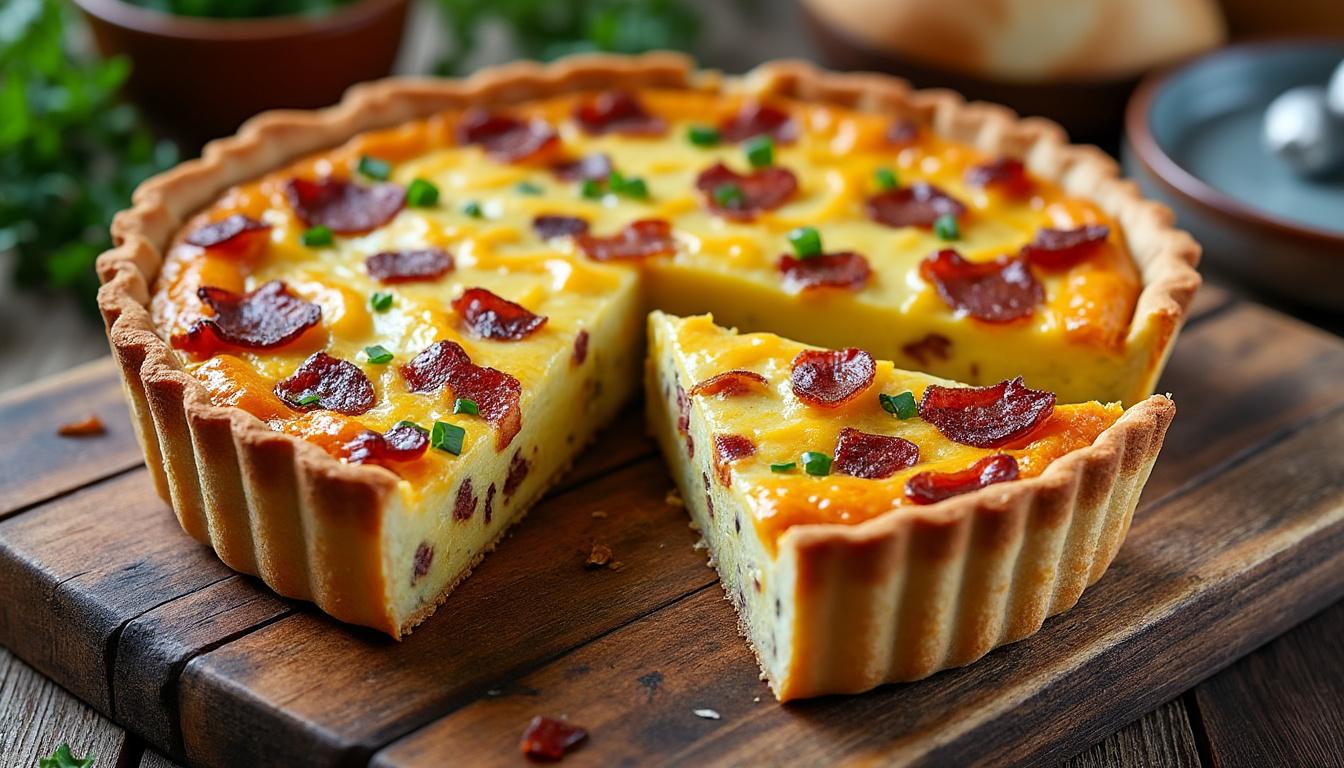 découvrez tout sur la quiche lorraine, ses calories et ses valeurs nutritionnelles pour mieux comprendre ses apports dans votre alimentation.