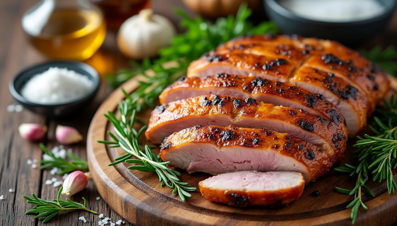 découvrez nos astuces pour réussir une recette rôtie de porc tendre et savoureuse, idéale pour un repas convivial et gourmand.