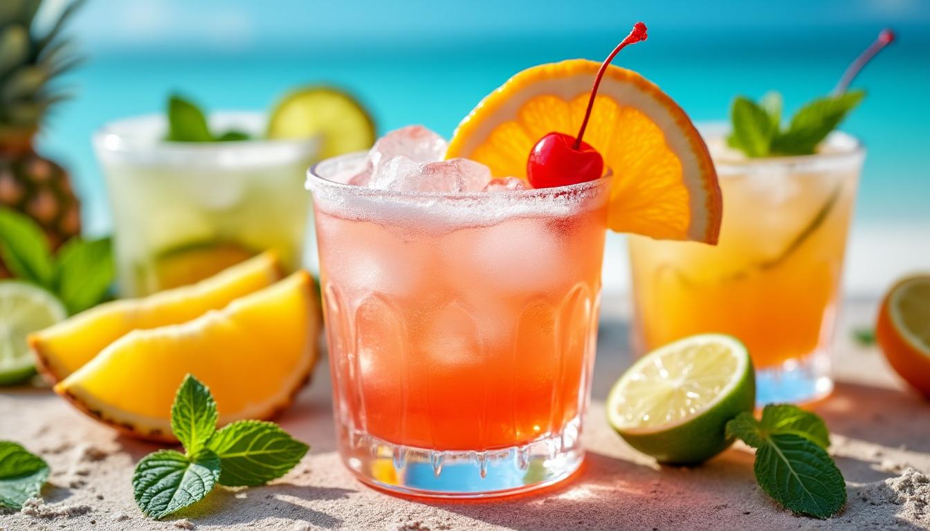 découvrez la recette classique du cocktail sex on the beach et ses délicieuses variations pour savourer ce célèbre mélange fruité et rafraîchissant.