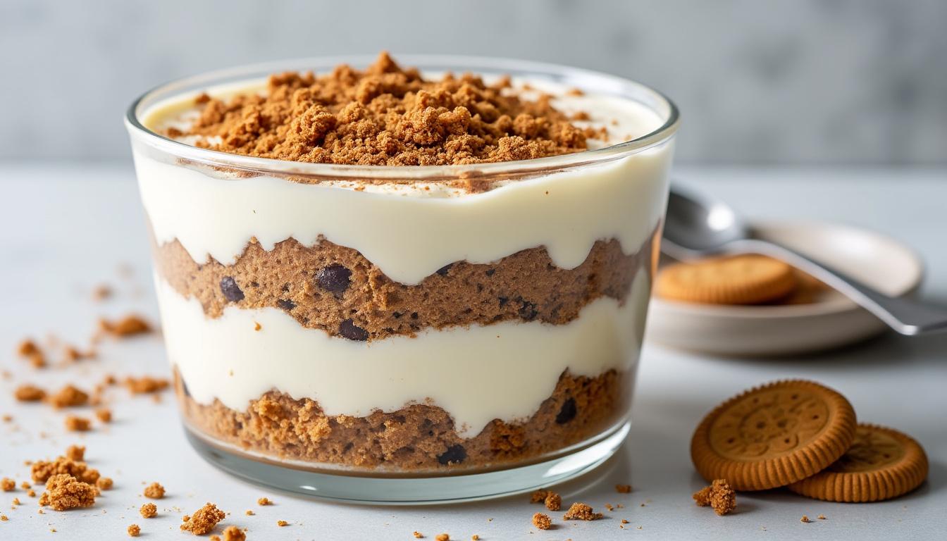 découvrez une recette facile et rapide de tiramisu spéculoos, sans cuisson, pour un dessert gourmand et savoureux à partager en toute simplicité.