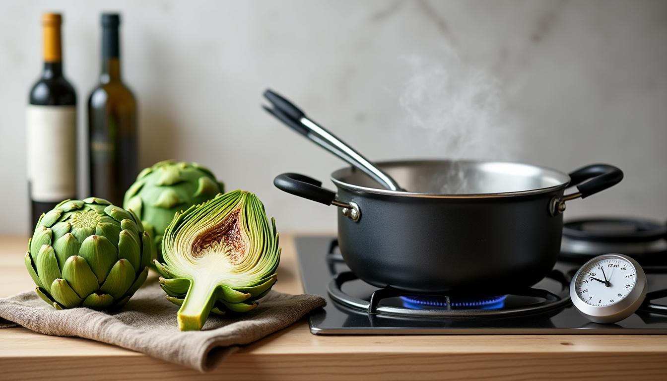 apprenez à cuire l'artichaut parfaitement grâce à notre guide complet sur le temps et la méthode idéale pour réussir une cuisson savoureuse et facile.