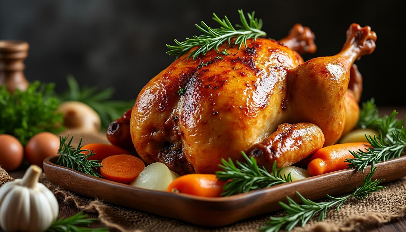 découvrez nos astuces pour réussir la cuisson du chapon au four et obtenir une volaille festive, tendre et savoureuse à chaque repas de fête.