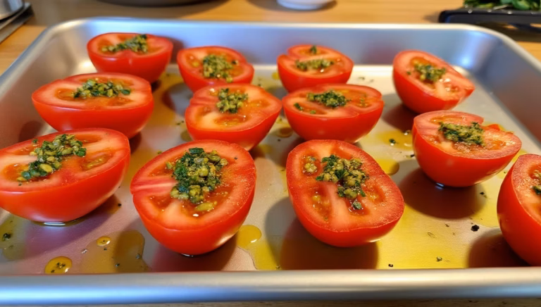 Tomates farcies revisitées : la recette originale au poulet cajun et parmesan